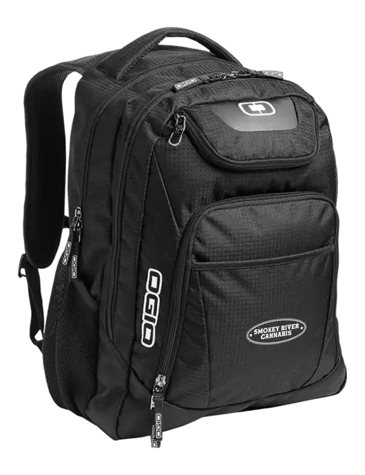 OGIO Black/Silver Excelsior Laptop Backpack w/Smokey River
