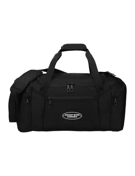 Slim & Lite Black Duffel    w/Smokey River