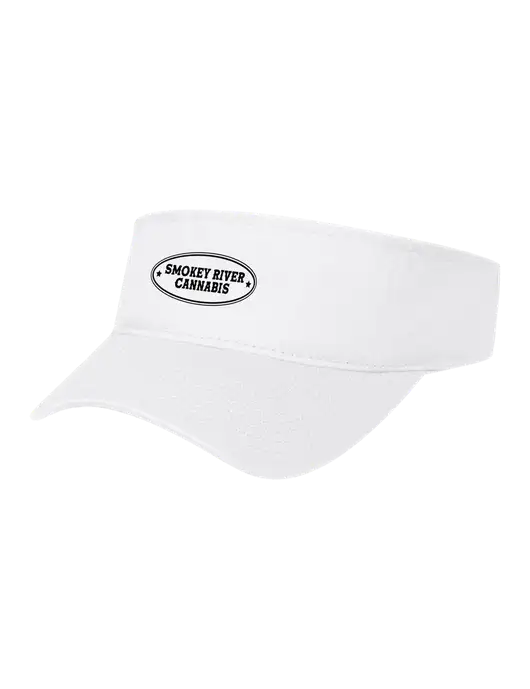 White Cap Visor w/Smokey River