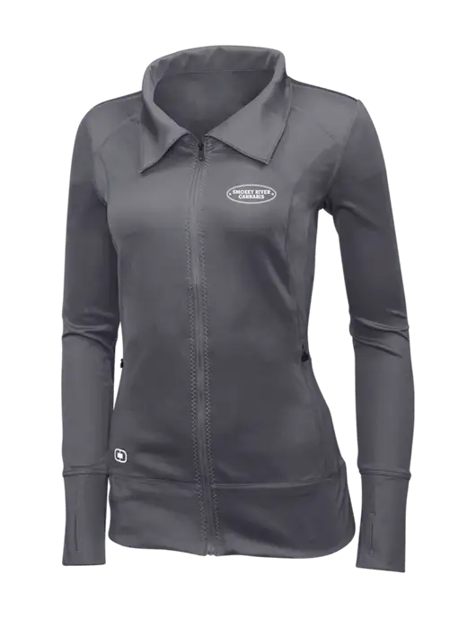 OGIO Dark Grey Womens Endurance Fulcrum Full-Zip w/Smokey River